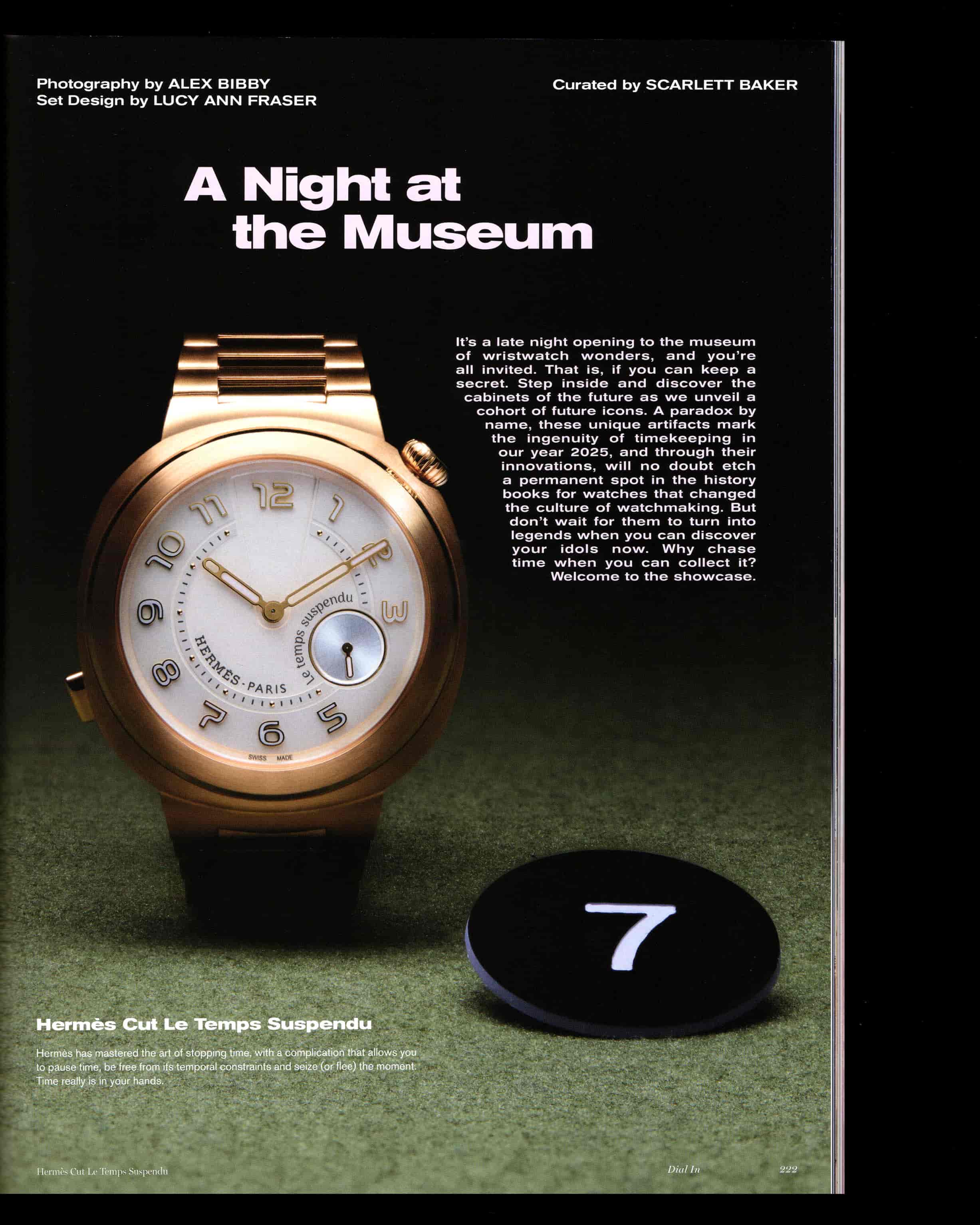 ALEX BIBBY A NIGHT AT THE MUSEUM | COLLAB