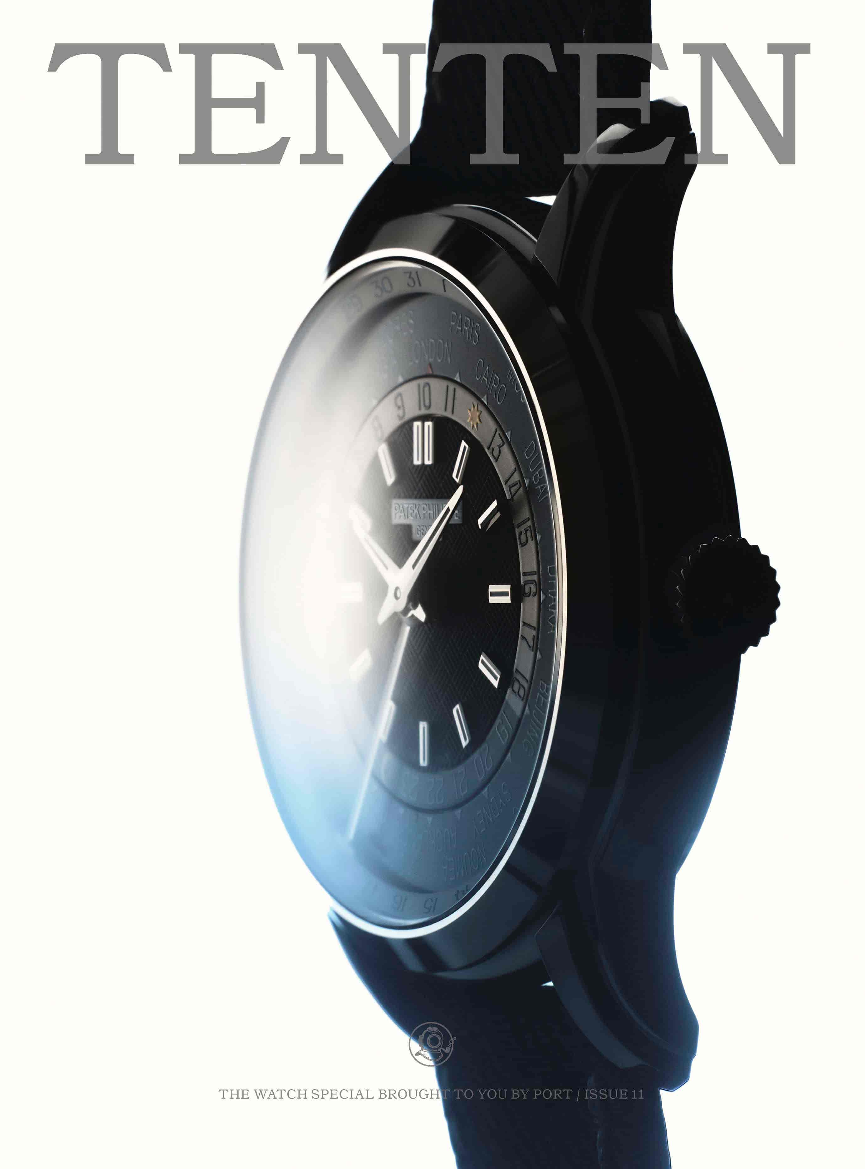 ROWAN CORR PATEK PHILIPPE COVER X TEN TEN MAGAZINE | COMM.